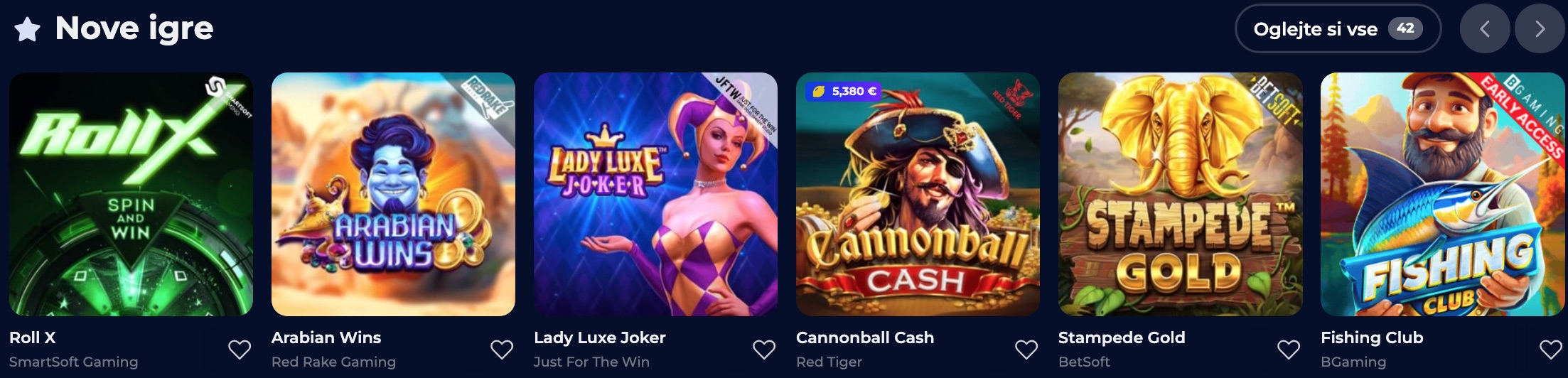Nine Casino Nove igre