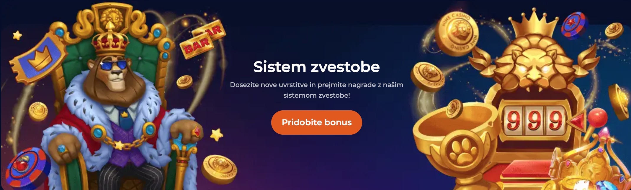Nine Casino Sistem zvestobe