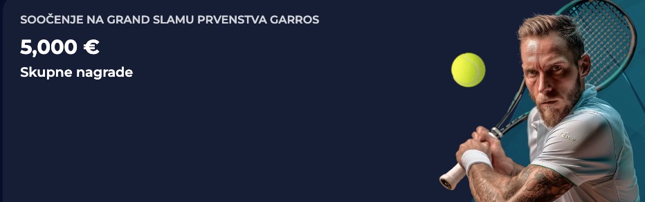 Nine Casino Soočenje Na Grand Slamu Prvenstva Garros